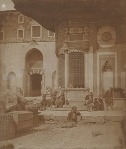 İmparatorluk Sarayı Kapısı ve III. Ahmed Çeşmesi by James Robertson
