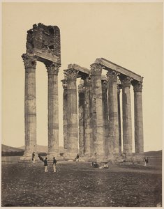 Jüpiter Olympius Tapınağı, c. 1853. by James Robertson