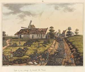 Mont St Jean köyünün bir parçası, 