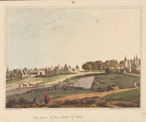 ?Ligny köyünün kalıntıları?, 1815 by James Rouse