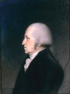George Washington (1732-99) (kağıt üzerinde pastel)