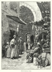 Pirinç Çarşısı, Kahire (gravür)