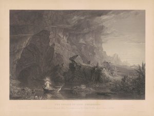 Yaşam Yolculuğu: Çocukluk by James Smillie, after Thomas Cole