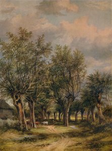 Norwich yakınlarındaki bir şerit, c1837 by James Stark