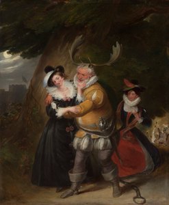 Falstaff, Herne's Oak'da, "Windsor'un Şen Kadınları"ndan, V. Perde, Sahne v