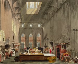 Mutfak, St. James Sarayı, William James Bennett (1787-1844) tarafından, William Henry Pyne (1769-1843) pub