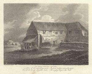Robert Bloomfield, şair: Thetford yakınlarındaki The Place Farm (gravür)