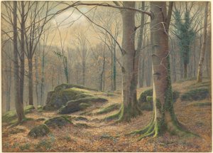Bir Kış Sabahı, Kırağı Erimesi by James Thomas Watts