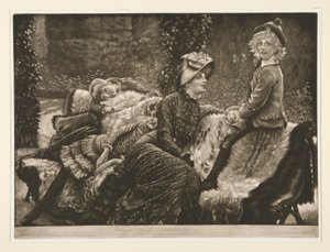 Bahçe Bankı by James Tissot
