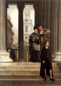 Londra Ziyaretçileri by James Jacques Joseph Tissot