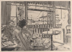 Ramsgate, 1876. by James Tissot