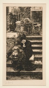 R?verie by James Tissot