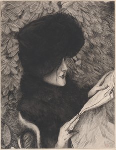 Gazete, 1883. by James Tissot