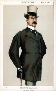 İspanyol Bakan, 1871. by James Jacques Joseph Tissot