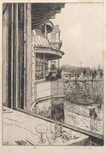 Trafalgar Tavernası, Greenwich, 1878. by James Tissot