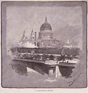 Blackfriars Köprüsü, Londra, 1796