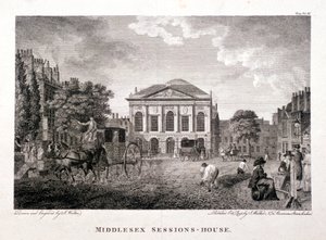 Clerkenwell Green, Finsbury, Londra, 1796 by James Walker
