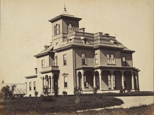 Viktorya Dönemi Evi, yaklaşık 1860.