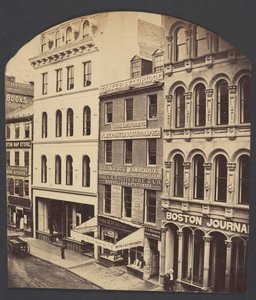 Washington Caddesi, Boston, yak. 1860.