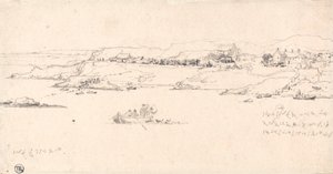 Balıkçı Tekneleri Olan Sahil Köyü by James Ward