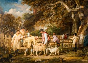Koyun Kurtarma, 1828. by James Ward