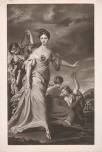 Mary Hale (kızlık soyadı Chaloner) 'L'Allegro'da Euphrosyne rolünde