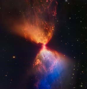 L1527 ve Protostar (NIRCam Görüntüsü)