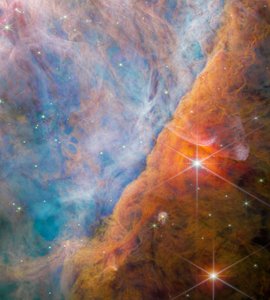Orion Çubuğu (NIRCam Görüntüsü) by James Webb Space Telescope (NASA)