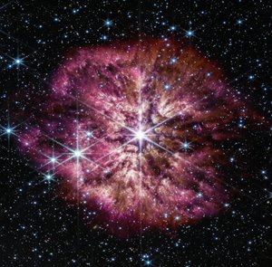 WR 124 (NIRCam ve MIRI Kompozit Görüntü) by James Webb Space Telescope (NASA)