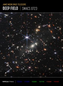 Webbs İlk Derin Alanı (NIRCam Pusula Görüntüsü) by James Webb Space Telescope (NASA)