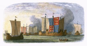 Sluys Savaşı by James William Edmund Doyle