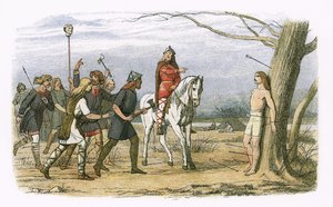 Doğu Anglia Kralı Edmund Danimarkalılar tarafından öldürüldü