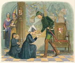 Edward IV ve Leydi Elizabeth Gray, 1464 1864 by James William Edmund Doyle