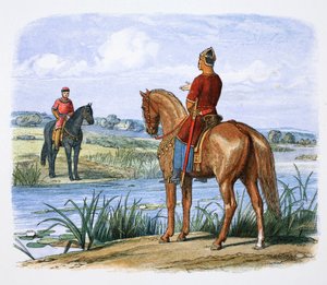 Anjou Henry ve Stephen Thames karşısında, 1153 1864 by James William Edmund Doyle