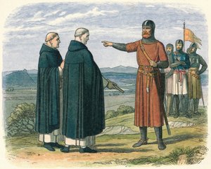 Wallace, İngiliz tekliflerini reddediyor, 1297 1864 by James William Edmund Doyle