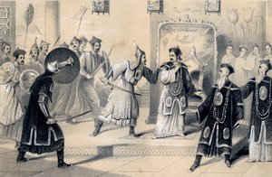 İmparator Weit-Soong ve sarayı, Tatarlar tarafından esir alındı, 1847