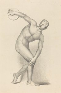 Discobolus, Myron tarafından by James William Giles after John Flaxman