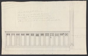 Cobham Hall, Kent: Bir Pew Panelleme Tasarımı