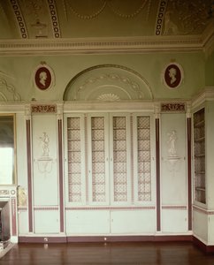 Heveningham Hall, Suffolk: kütüphane, 1778-80