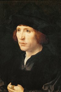 Bir Adamın Portresi - Jan Gossaert (Gossart, dit Mabuse) (yaklaşık 1478-1532). Ahşap üzerine yağlı boya, c. 1527-1530. Ebat : 40x27,5 cm. Sanat Tarihi Müzesi, Viyana