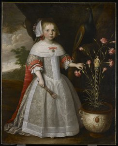 Karanfilli Genç Kız Portresi, c.1663