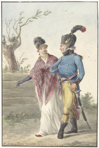 Cin Görevlisi, 1801 by Jan Anthonie Langendijk Dzn