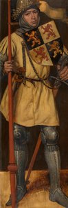 John I, Brabant Dükü (panel üzerine yağ) by Jan August Hendrik Baron Leys