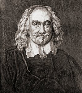 Malmesbury'den Thomas Hobbes (gravür) by Jan Baptist (after) Jaspers