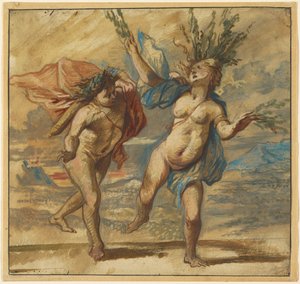 Apollo ve Daphne by Jan Boeckhorst