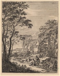 Ox-Cart: Ancona ve Sinigaglia arasında görünüm by Jan Both