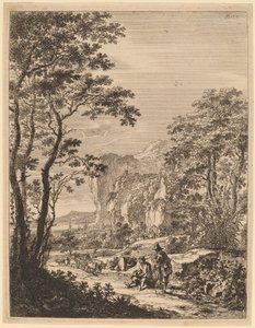 Ox-Cart: Ancona ve Sinigaglia arasında görünüm by Jan Both