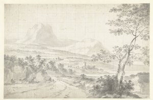Güney dağ manzarası by Jan Both