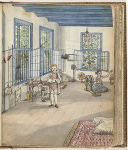 Brandes" oğlu Johnny ve köle Flora dönüyor, 1784