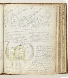Siyasi alegori; Buginese kralının tacı by Jan Brandes
